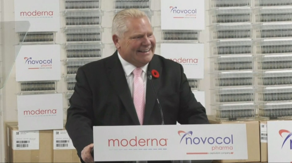 Premier Doug Ford tours Cambridge, Ont. pharmaceutical facility [Video]