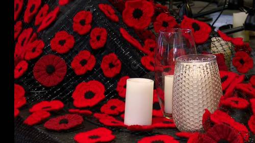 Oakwood Terrace residents make more than 10,000 poppies in the spirit of remembrance [Video]