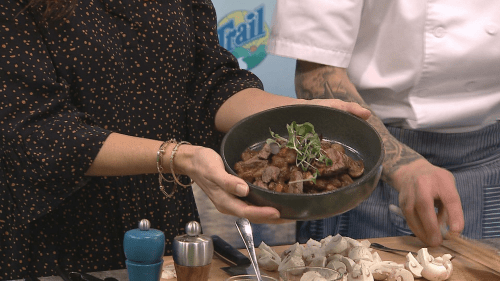 Cooking Together: Warming fall dinner Beef Bourguignon [Video]