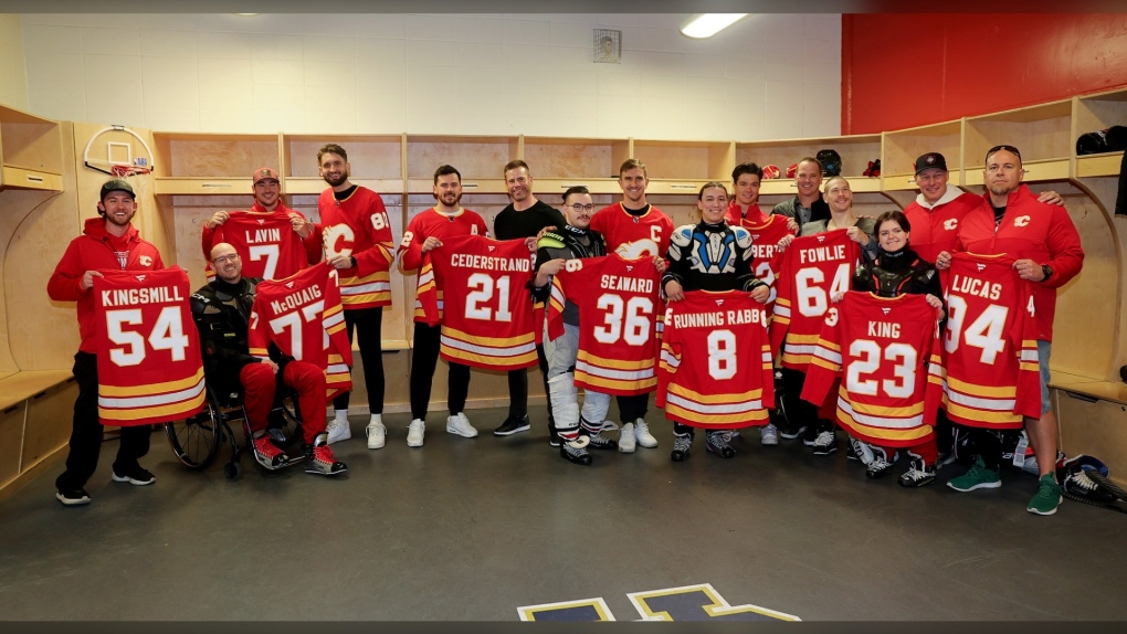 2 Calgary teams prepare to represent Flames and city at NHL Sled Hockey Classic [Video]