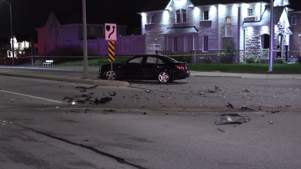 3 people in hospital after Brampton collision [Video]