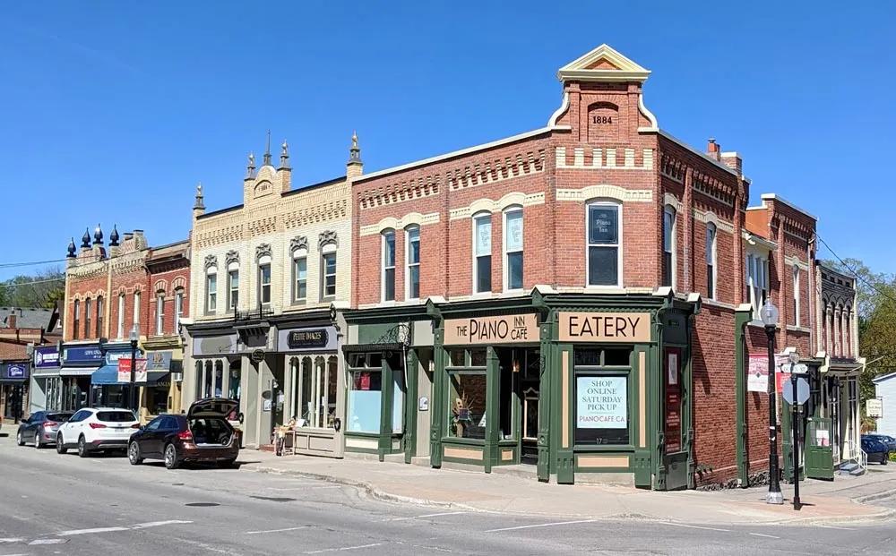 Women entrepreneurs driving business in downtown Port Perry, Ontario [Video]