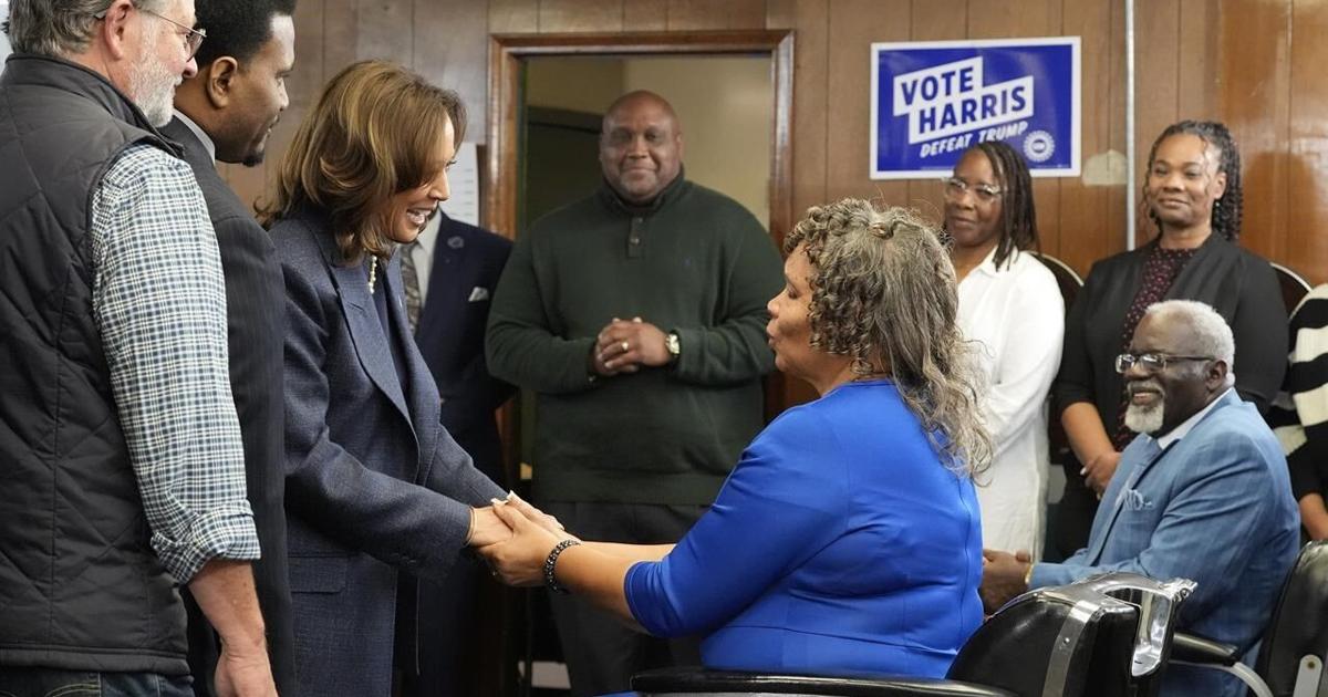 In dash across Michigan, Harris contrasts optimism with Trump’s rhetoric without uttering his name [Video]