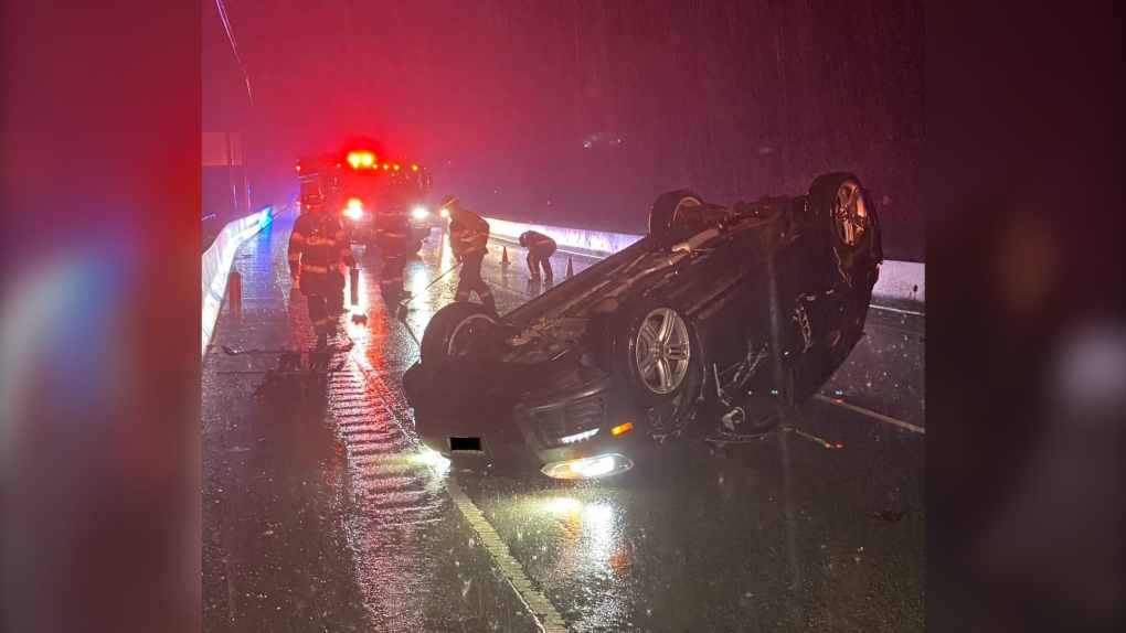 Rainstorm causes hazardous morning commute in Metro Vancouver [Video]