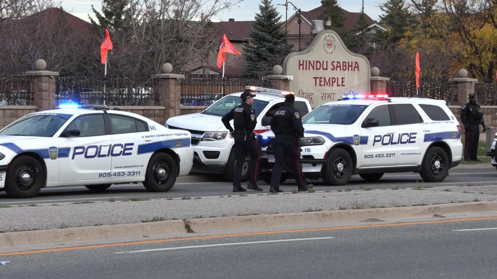 Four arrests made in connection with protest at Brampton, Ont. Hindu temple [Video]