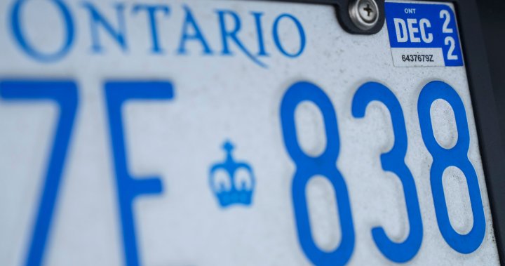 An OCTOBER7 plate triggers overhaul of Ontarios custom licence process [Video]