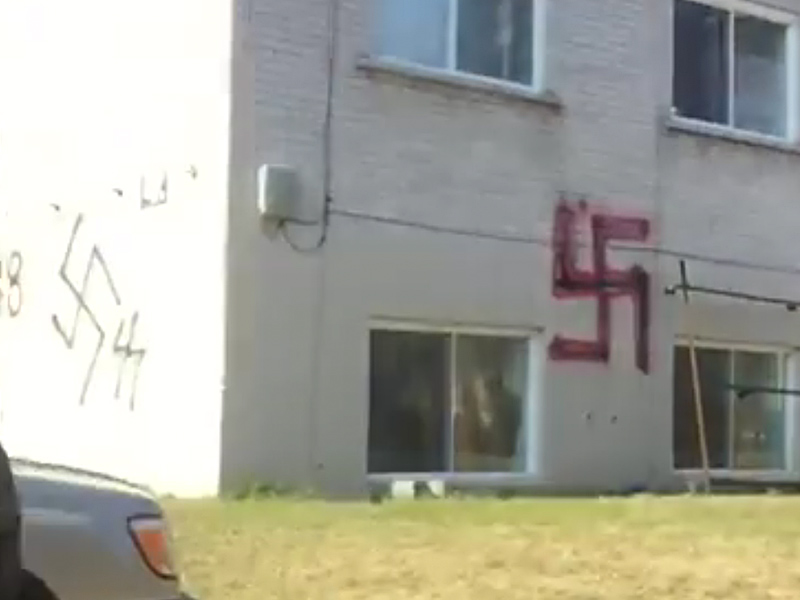 Probe Laval graffiti as hate crime, Bnai Brith urges police [Video]