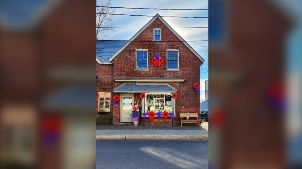 Ste-Anne-de-Bellevue merchants honour veterans with poppy wreaths [Video]