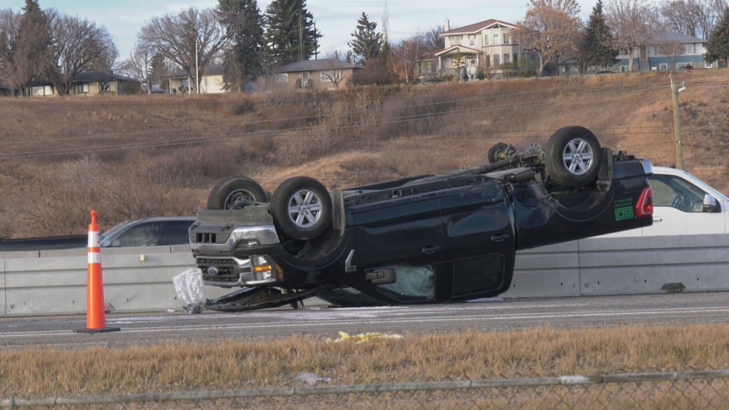 Deerfoot Trail crash under investigation [Video]