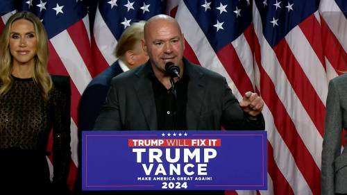 U.S. election 2024: Trump lauds UFC President Dana White during speech to supporters [Video]