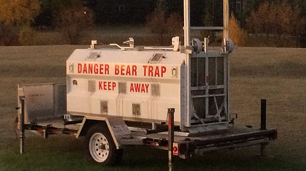 Bear trap set in Fish Creek Provincial Park [Video]