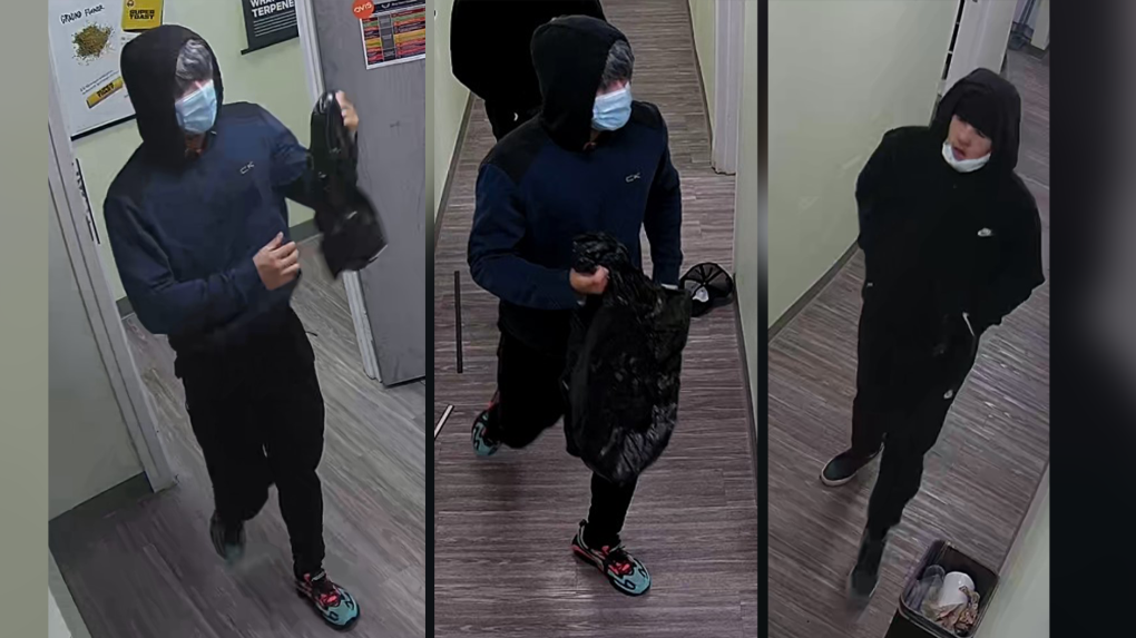 Edmonton Police Service searching for suspects in cannabis shop robbery [Video]