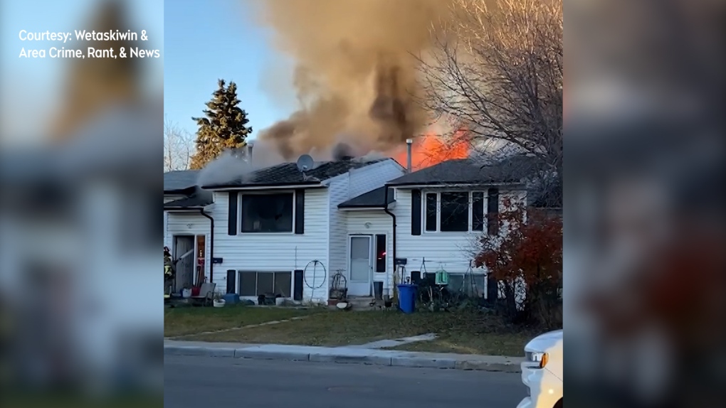 Wetaskiwin fire burns several homes [Video]