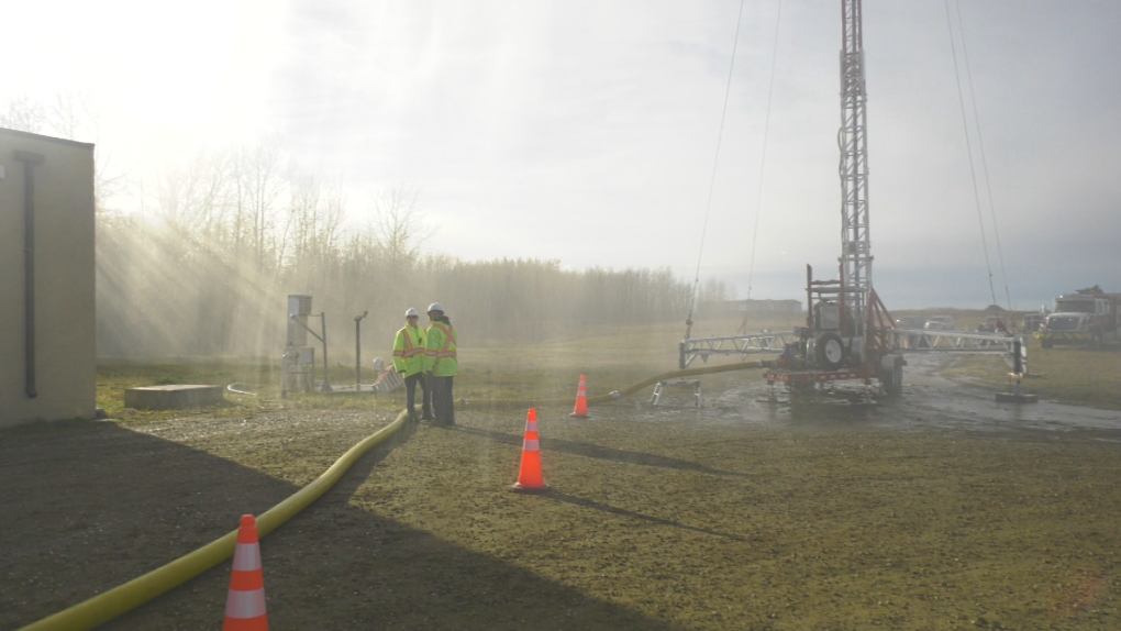 Alberta-made sprinkler system aims to help fight wildfires [Video]