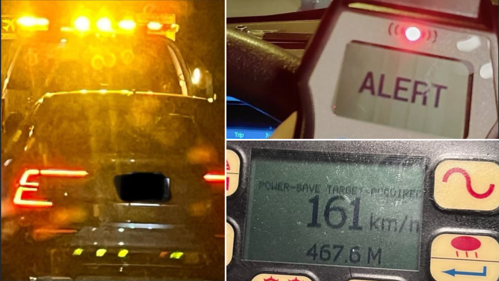 Driver visiting girlfriend in Ottawa stopped for speeding on Hwy. 417 [Video]