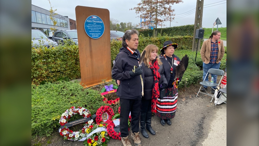 Canadian Indigenous veteran honoured in Belgium [Video]