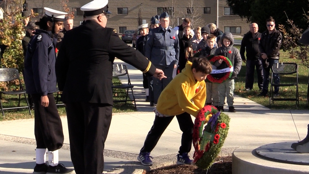 Remembrance Day ceremony for London children [Video]