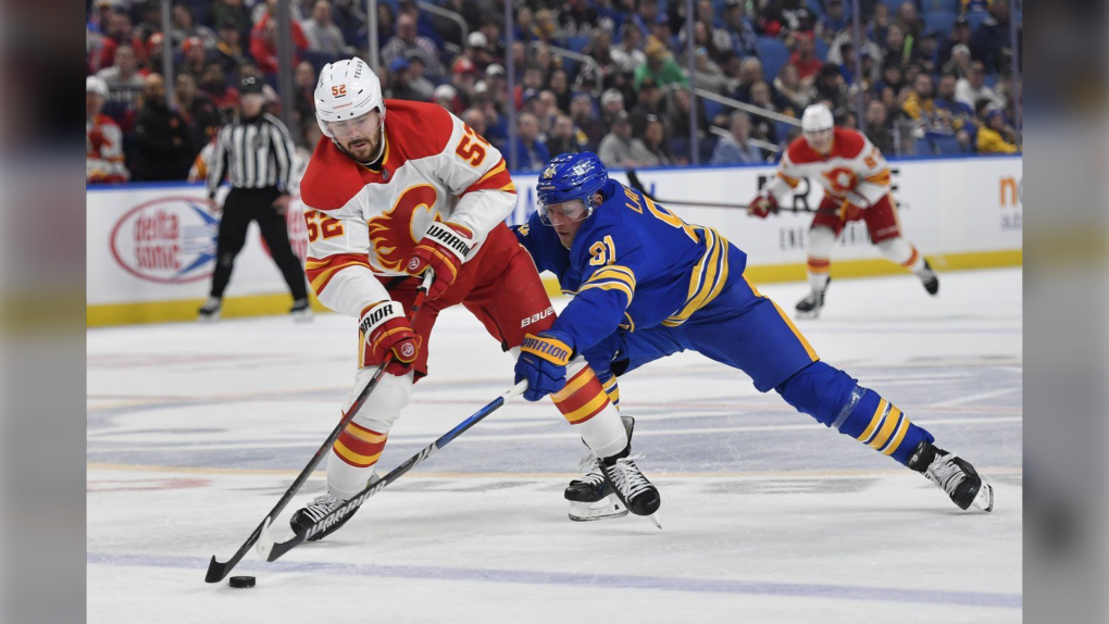 Buffalo Sabres defeat Calgary Flames 3-2 in Saturday shooutout [Video]