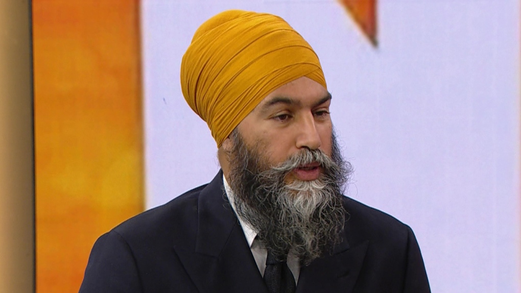 Jagmeet Singh joins Kal Tire protest [Video]