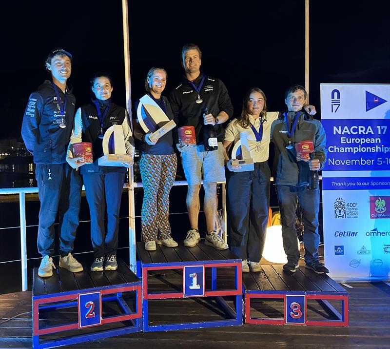 Nacra 17 European Championship at Circolo Velico Sferracavallo [Video]