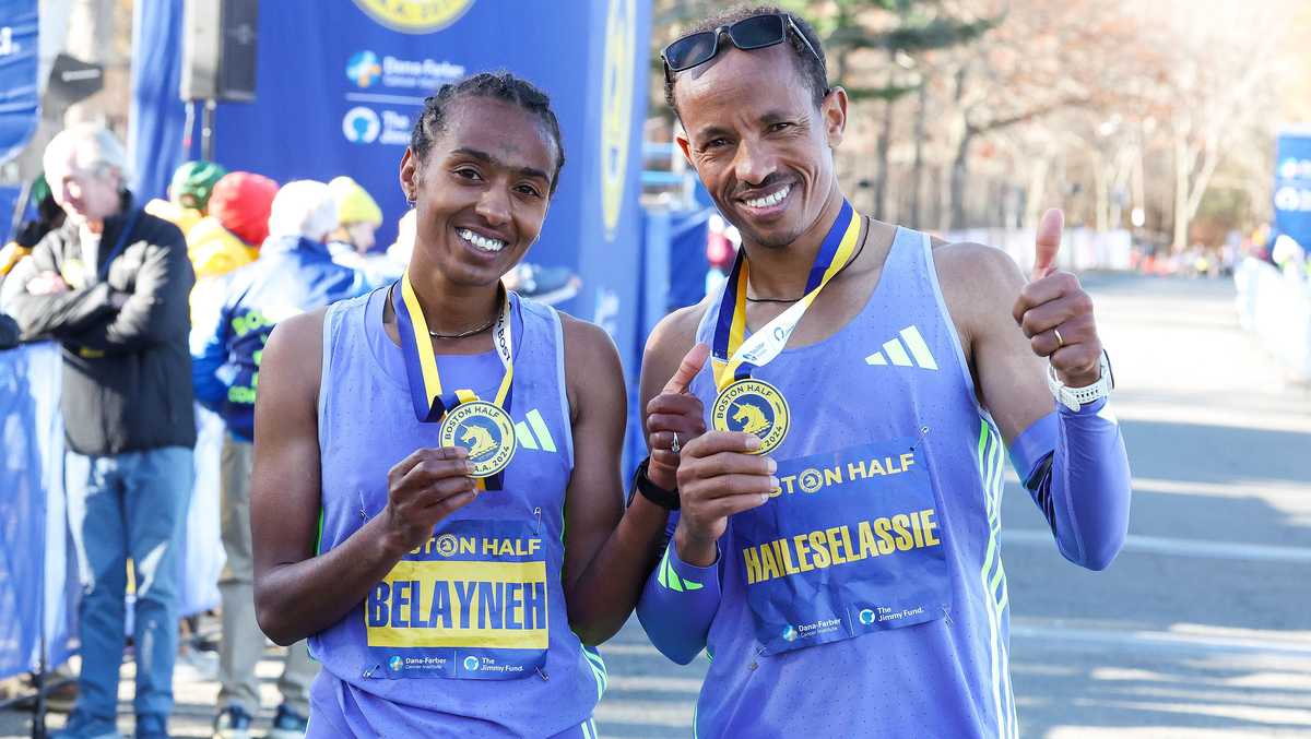 Over 6,700 athletes compete in 2024 Boston Half Marathon [Video]