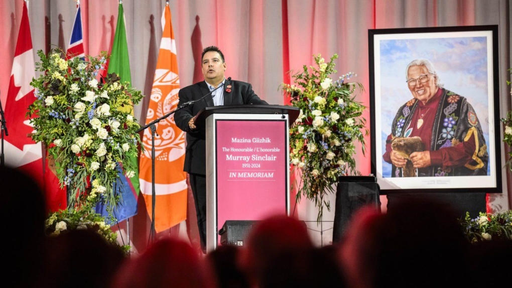 Murray Sinclair honoured at memorial service [Video]