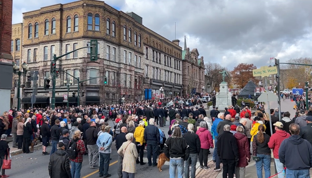 Brockville residents gather for Remembrance Day ceremony [Video]