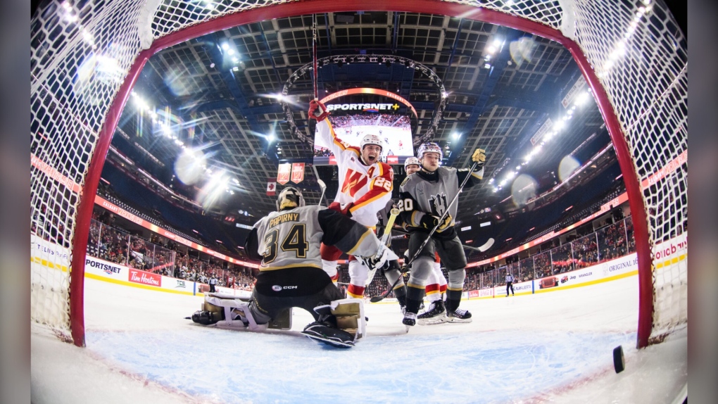 Calgary Wranglers defeat Henderson Silver Knights 4-0 [Video]