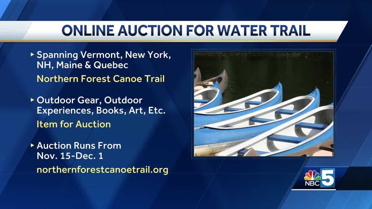 Northern Forest Canoe Trail to hold online auction to support water trail work [Video]