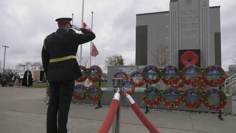 LaSalle Remembrance Day ceremony 2024 [Video]