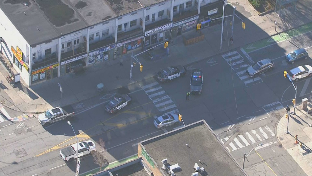 Senior struck by vehicle on the Danforth [Video]