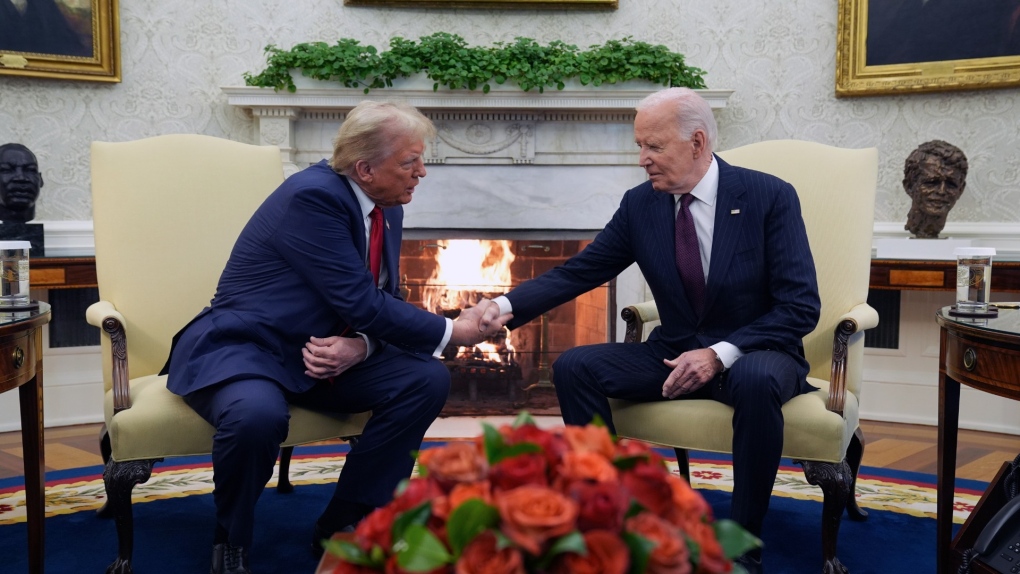 Joe Biden welcomes Donald Trump at White House [Video]