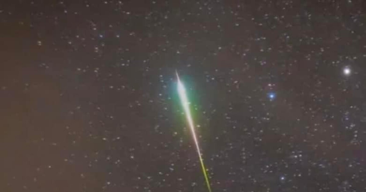 Wednesday morning meteor lights up skies over Western Montana [Video]