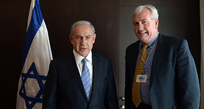 Vickers honoured by Knesset, meets Netanyahu [Video]