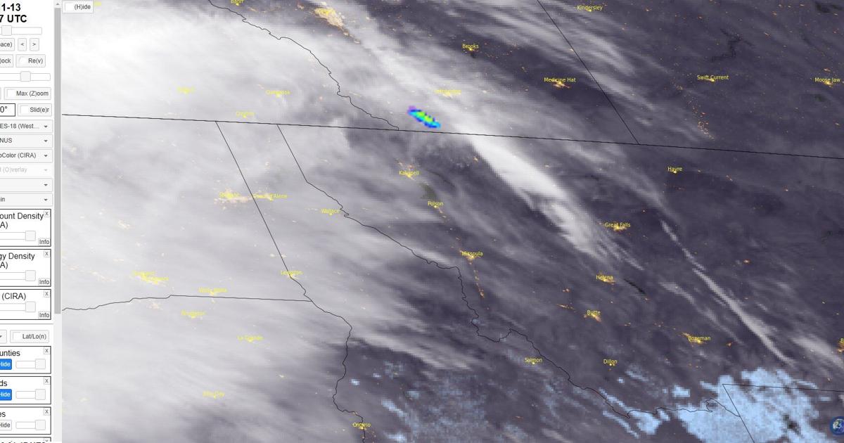 Montana meteor spotted by weather satellites | News [Video]