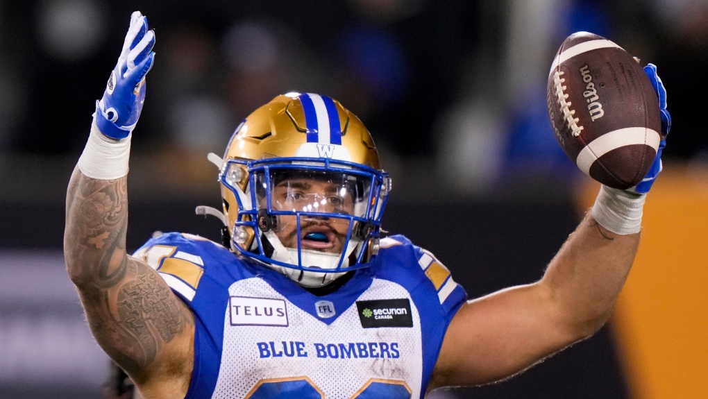 Brady Oliveira named CFL’s outstanding player [Video]