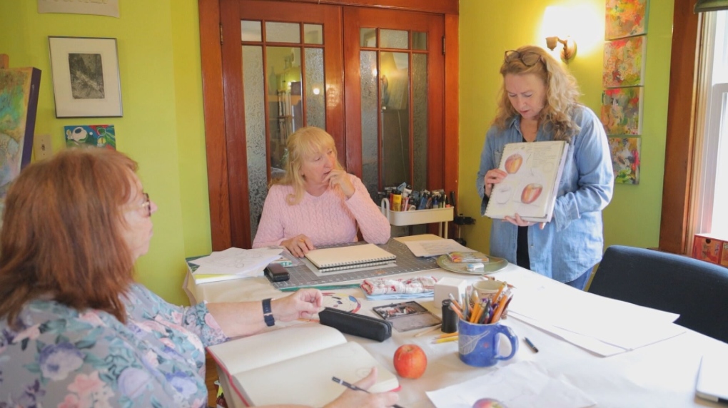 Adult art class in Cape Breton encourages creativity [Video]