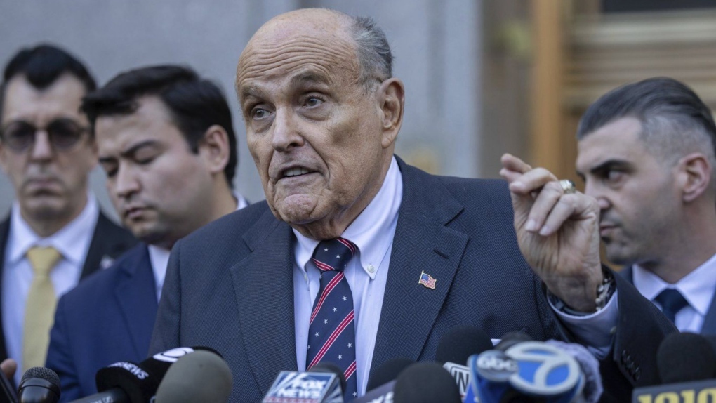 Giuliani lawyers seek withdrawl after defamation judgment [Video]