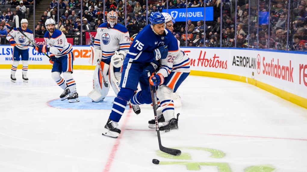 NHL: Maple Leafs’ Reaves suspended 5 games for hit on Oilers’ Nurse [Video]