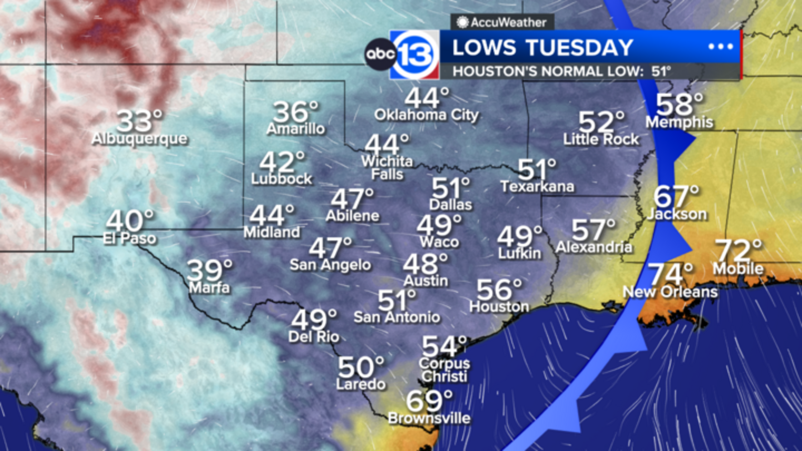 Houston Weather Forecast: Here’s how much cooler it will get this week as another cold front blows through Houston [Video]