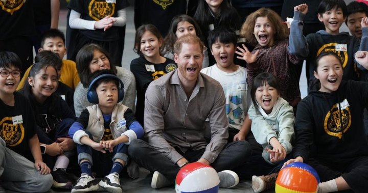 Prince Harry in Vancouver as Invictus Games school program launches online [Video]