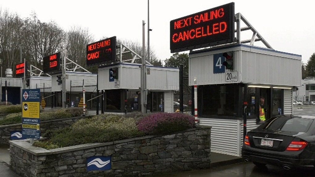 B.C. storm forces ferry cancellations [Video]