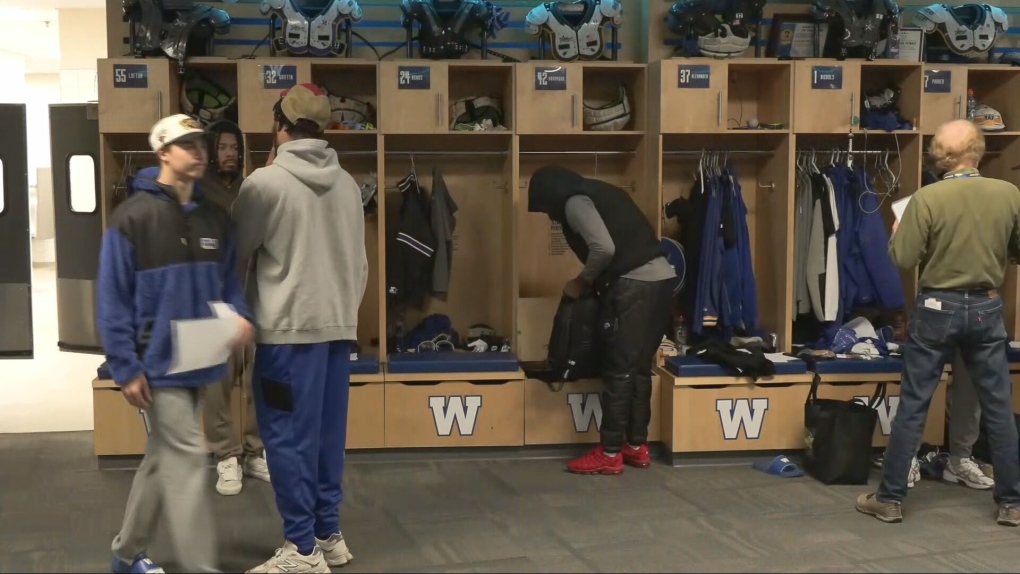 Blue Bombers clean out their lockers after losing in Grey Cup [Video]