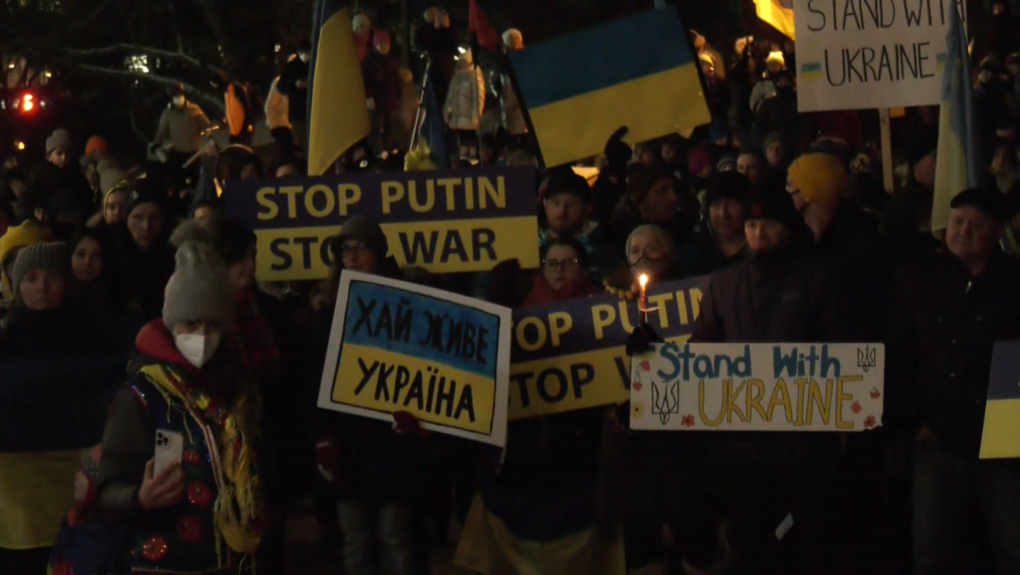 Ukrainian vigil held at Alberta Legislature [Video]