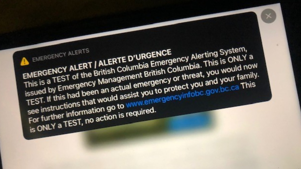 B.C. to test emergency alert system Wednesday [Video]