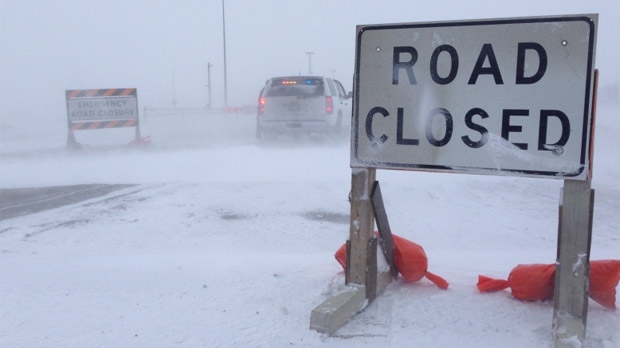 Poor visibility forcing highway closures in Manitoba [Video]