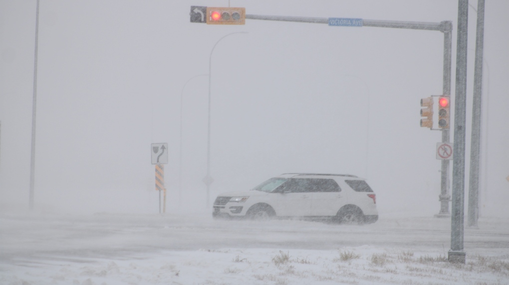 Regina weather: Treacherous driving conditions in southern Saskatchewan [Video]