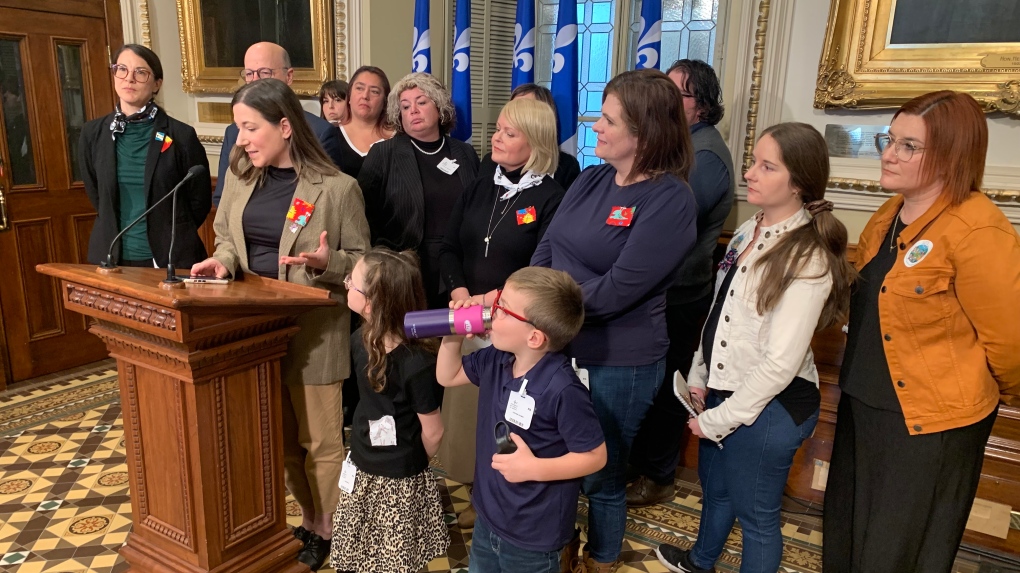 Show of support for Quebec’s child care workers at National Assembly as negotiations continue [Video]