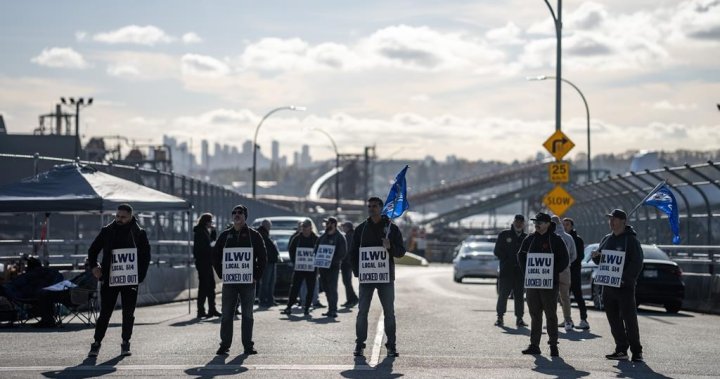 B.C. port union files constitutional challenge of back-to-work order [Video]