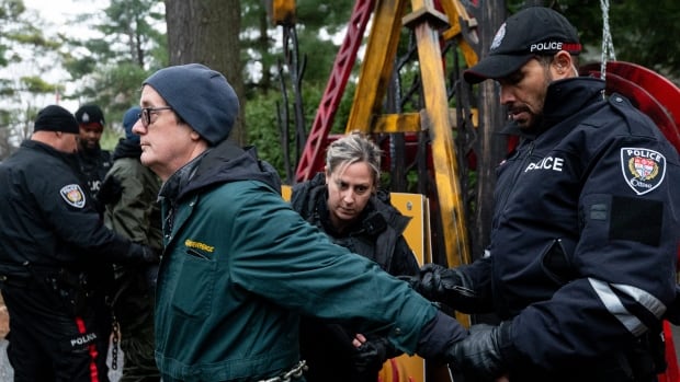 Greenpeace protesters arrested outside Poilievre’s official residence [Video]